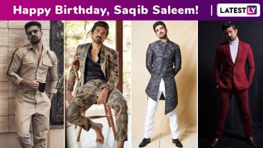Happy Birthday, Saqib Saleem! Silent but Fashion Conscious, His Choice for Classics and Unconventional Make Him Dandy, Dapper and Delightful!