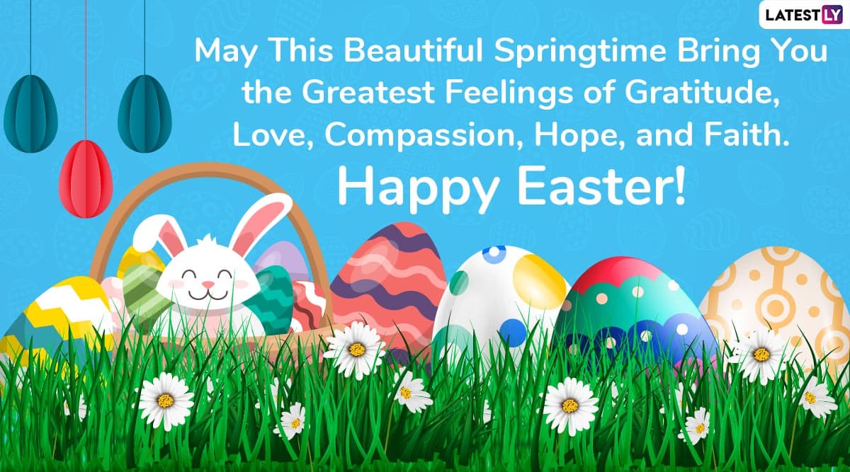 Easter 2020 Wishes for Employees WhatsApp Stickers, Facebook Greetings