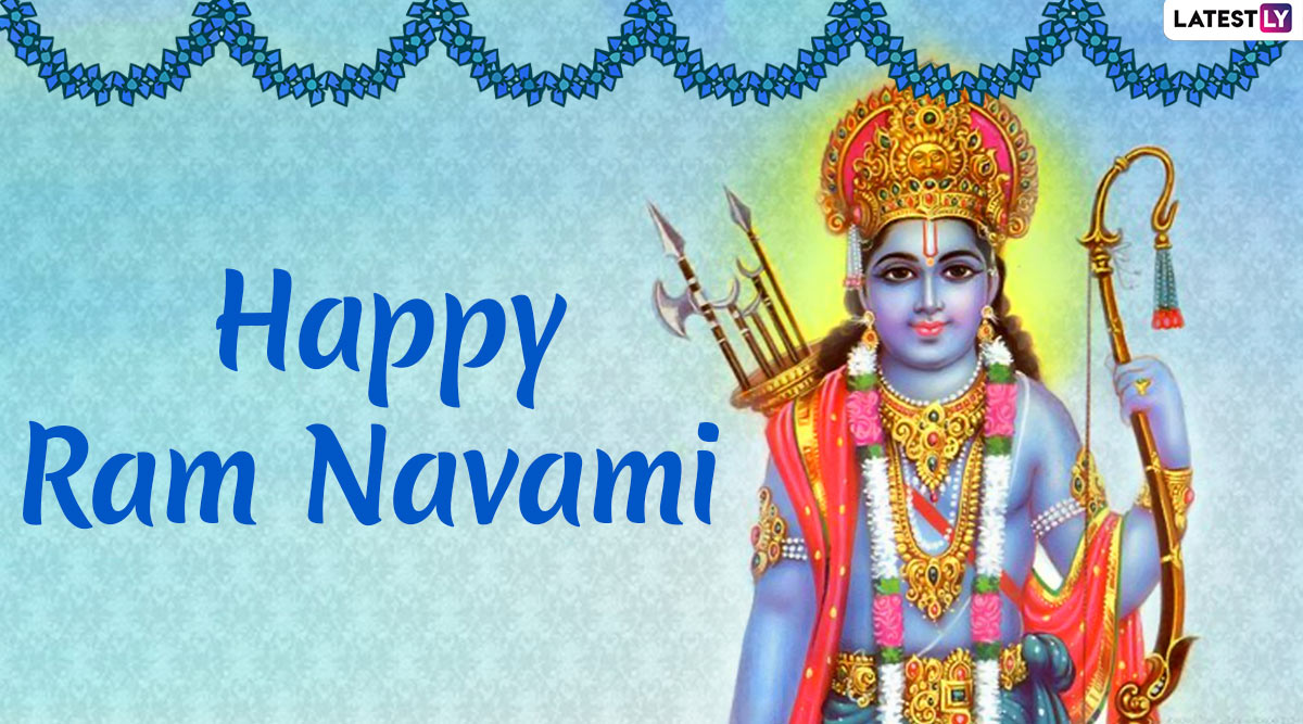Happy Rama Navami 2020 Greetings and HD Images: WhatsApp Stickers ...