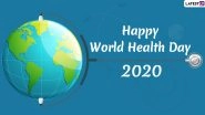 World Health Day Images & HD Wallpapers For Free Download Online: Wish Happy World Health Day 2020 With WhatsApp Stickers and GIF Greetings