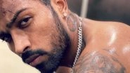 Hardik Pandya Shares Glimpse of His &lsquo;Tiger Tattoo&rsquo; and Adds Intriguing Caption to His Photo, Fiancee Natasa Stankovic Reacts