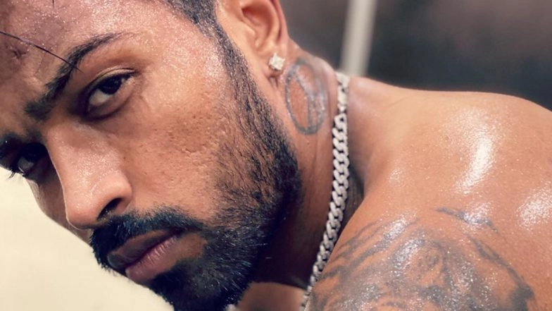 Hardik Pandya Shares Glimpse of His ‘Tiger Tattoo’ and Adds Intriguing Caption to His Photo, Fiancee Natasa Stankovic Reacts