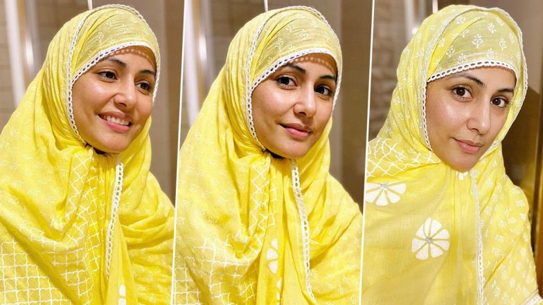Hina Khan Wishes Ramadan Kareem as She Observes First Roza of Ramzan 2020, Actress Asks Fans to Pray for People Infected with COVID-19 (View Pics)