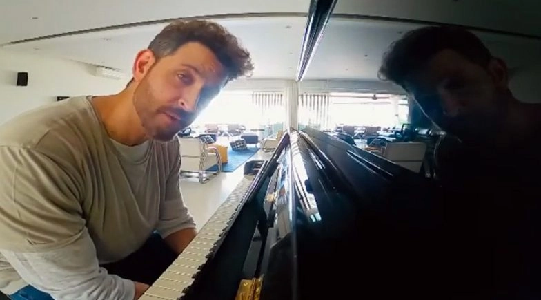 Hrithik Roshan Is Learning To Play Piano