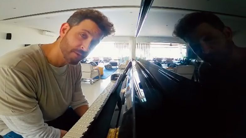 Hrithik Roshan Embarrassingly Playing Piano For His Fans Is The Cutest Thing You'll See Today! (Watch Video)
