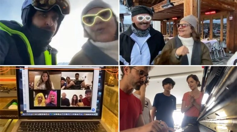 Hrithik Roshan Celebrates Pinky-Rakesh Roshan's Wedding Anniversary Virtually