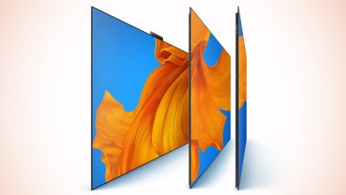 Huawei Vision Smart TV X65 With OLED Screen & Pop-Up Camera Launched; Expected Prices, Features & Specifications