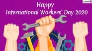 Happy International Workers&rsquo; Day 2020 Greetings: WhatsApp Stickers, HD Images, Facebook Quotes and Wishes to Send on Labour Day