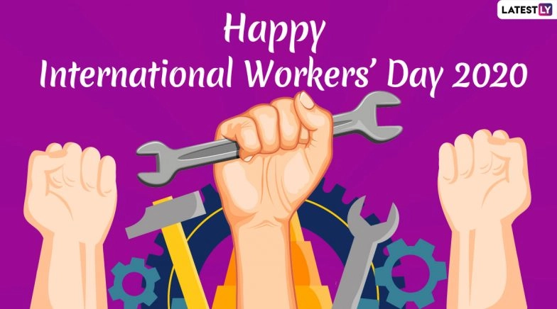 International Workers' Day 2020 Wishes & HD Images: Send WhatsApp Stickers and Messages on May 1
