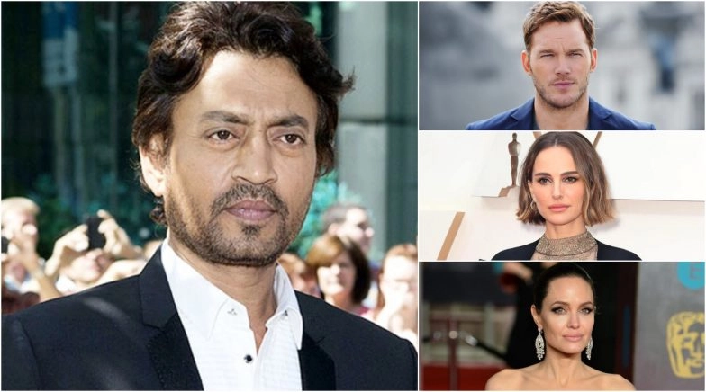 Chris Pratt, Natalie Portman, Angelina Jolie Condole Irrfan Khan's Death