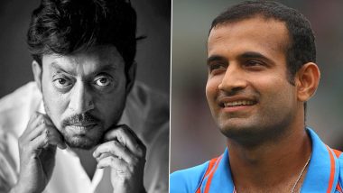 Irfan Pathan Pays Tribute to Irrfan Khan, Shares His Connection With the Bollywood Actor