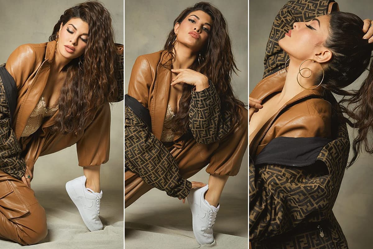 Jacqueline Fernandez is Sporty Chic for a photoshoot