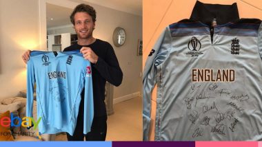 Jos Buttler’s 2019 Cricket World Cup Final Shirt Raises Over 80,000 US Dollars From Auction, Amount to Help in Fight Against Coronavirus