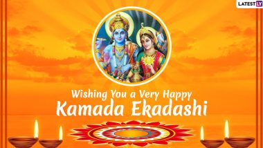 Kamada Ekadasi 2020 Greetings: WhatsApp Stickers, Facebook Greetings, GIF Images to Celebrate the Auspicious Hindu Festival Dedicated To Lord Vishnu