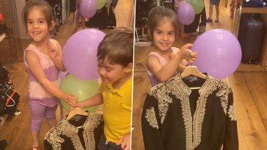 Karan Johar's Kids Yash and Roohi Now Have An Adorable Opinion On His 'Manish Malhotra Kurta'! (Watch Video)