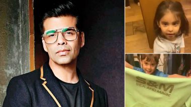 Karan Johar is Embarrassed During Lockdown As Yash and Roohi Put His 'S*x and Magic' on Display (Watch Video)