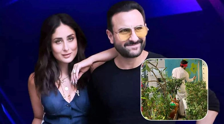 Saif's Idea of a Flowery Quarantine Gift for Wife Kareena Is Artsy!