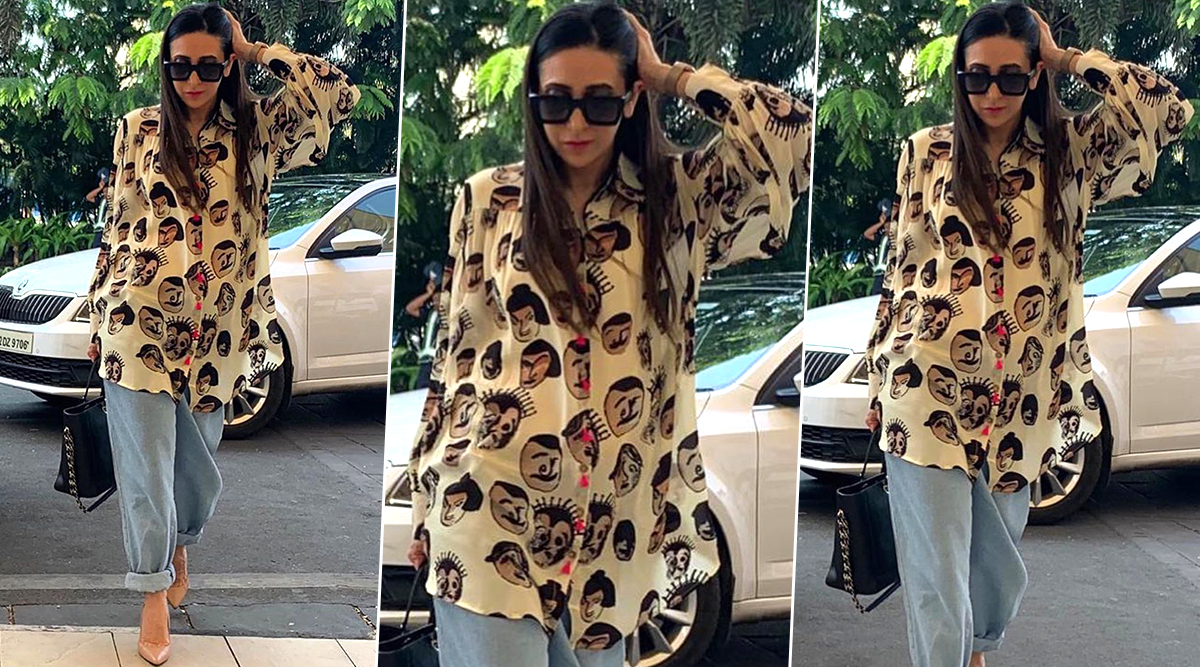 Karishma Kapoor Fucking Video - When Karisma Kapoor Sauntered In, Working Off an Oversized Shirt by Masaba  Gupta and Reinforcing Slouchy Fashion! | ðŸ‘— LatestLY