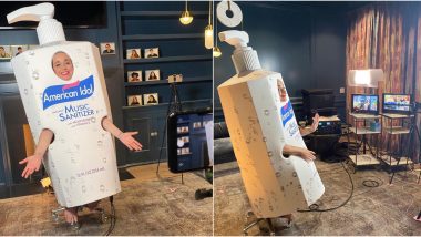 Katy Perry Dresses Up as a Giant Bottle of Hand Sanitiser to Promote At-Home Episodes of American Idol (View Pics)