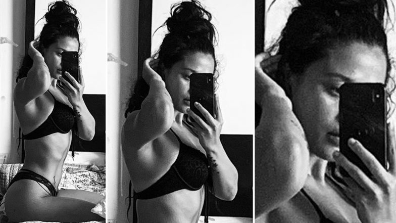 Hot Bod Alert! Krishna Shroff Sets The Temperature Soaring in This Stunning Black Lacy Lingerie (View Pic)