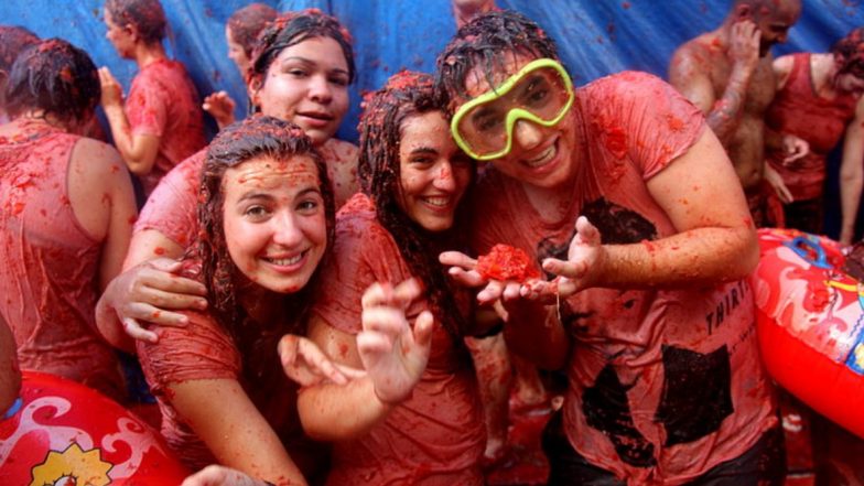 La Tomatina 2020 Cancelled Due to Coronavirus Pandemic; Spain’s Famous Tomato Fight Won’t Be Held This Year