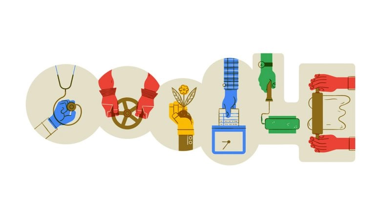 Labour Day 2020 Google Doodle Illustrates Many Professions Across The Labour Force This International Workers’ Day