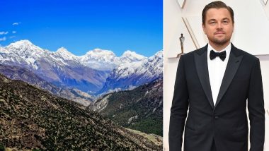 Leonardo DiCaprio Shares How the Himalayan Range Is Now Visible From Punjab Due To Less Air Pollution (View Post)