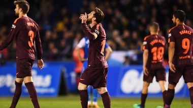 This Day That Year: Lionel Messi Secures 25th La Liga Title for Barcelona With Sensational Hat-Trick