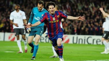 This Day, That Year: Lionel Messi Scores Four Past Arsenal in UEFA Champions League