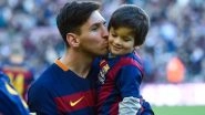Cristiano Ronaldo, Luis Suarez, Neymar Among Players Lionel Messi&rsquo;s Son Thiago Talks About