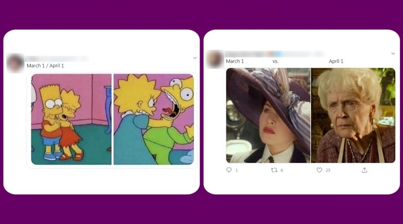 'March 1 Vs April 1' Funny Memes Take Over Twitter