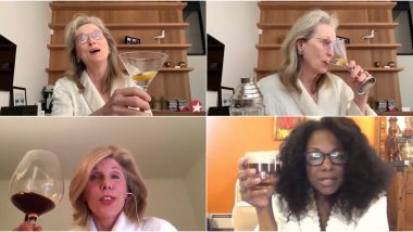 Meryl Streep, Christine Baranski, Audra McDonald Drink in Their Robes and Sing Together For Sondheim Tribute; Twitterati Is Loving This Musical Ode (Watch Video)