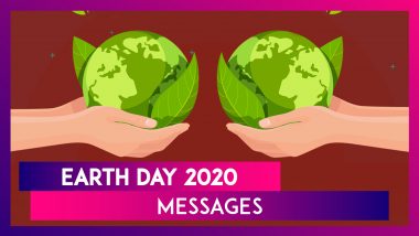 Happy Earth Day 2020: Save Earth Slogans & Thoughtful Good Morning Images To Send On The Day