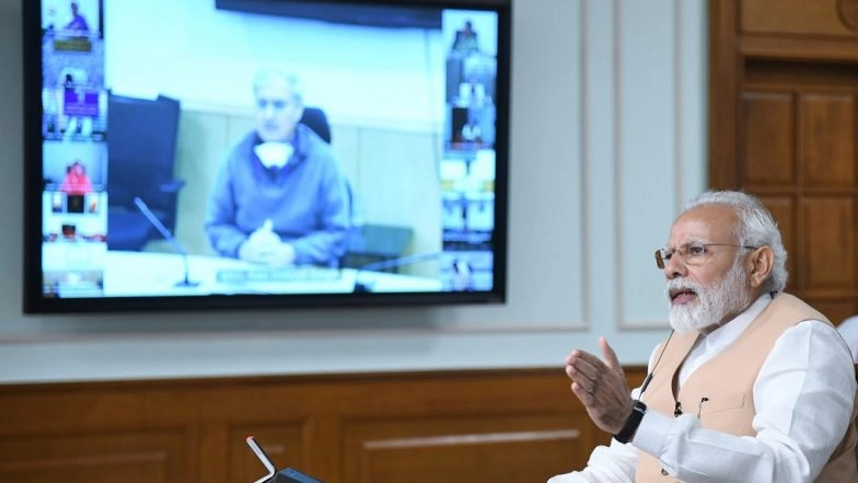 PM Narendra Modi to Hold Video Conference With State Chief Ministers at 3 PM Tomorrow to Discuss Coronavirus Lockdown