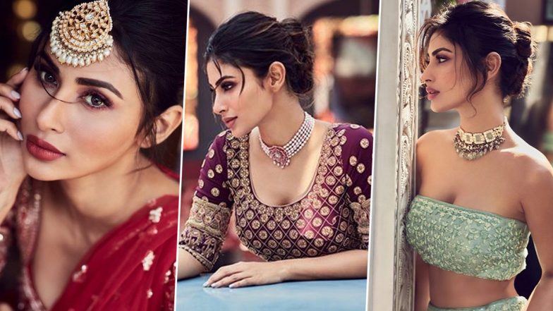 Mouni Roy As the Ethereal Bride Is Here to Brighten Up Your Day With a Stunning Photoshoot for Wedding Vows!
