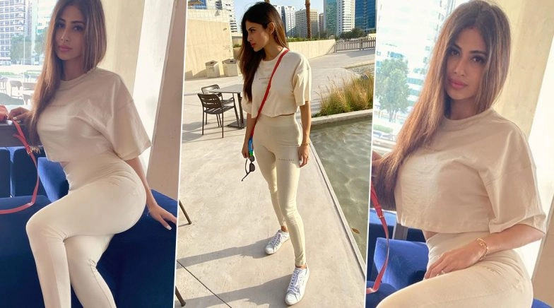 Mouni Roy Pouts, Preens and Poses Perfectly in Misguided Athleisure Separates!