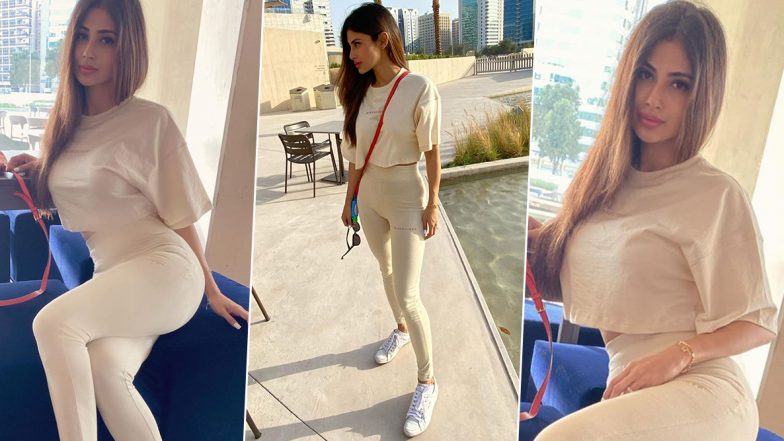 Mouni Roy Pouts, Preens and Poses Perfectly in Misguided Athleisure Separates!