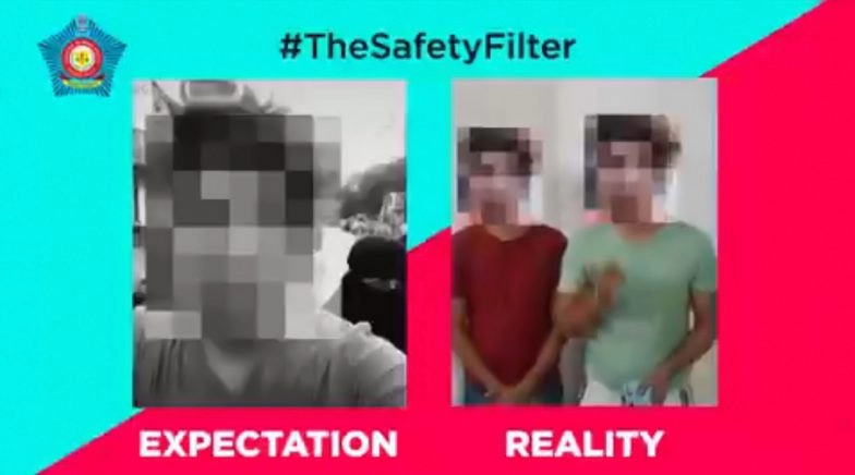 COVID-19 Lockdown Offenders Post Video on TikTok, Mumbai Police Takes Action; Watch Video