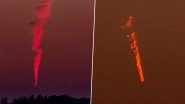 UFO or Shooting Stars? Mysterious Burning Object Spotted Over UK Skies Leaving a Trail of Smoke for 20 Minutes (See Pictures)