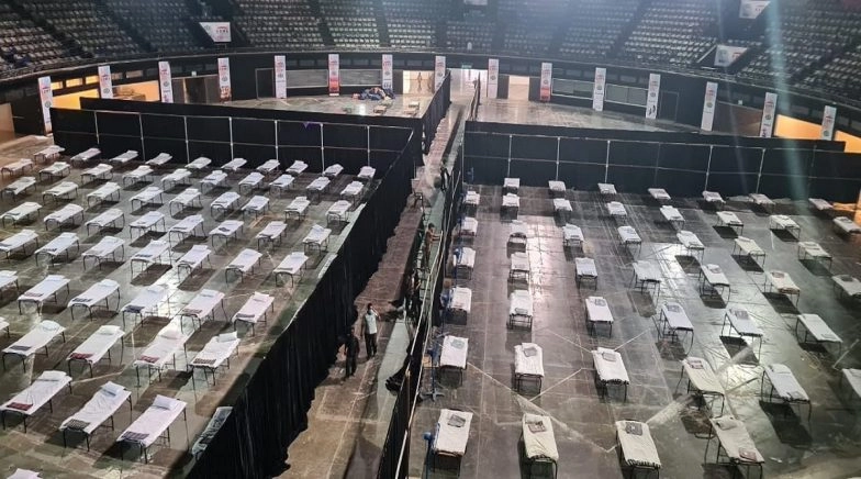 Mumbai's NSCI Dome Turned Into Huge Quarantine Centre as City Worst-Affected by COVID-19 in India