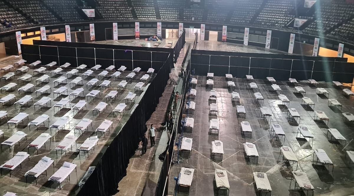 Mumbai's NSCI Dome Turned Into Huge Quarantine Centre as City Worst-Affected by COVID-19 Outbreak in India Mumbai's NSCI Dome Turned Into Huge Quarantine Centre as City Worst-Affected by COVID-19 Outbreak in India