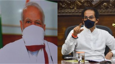 PM Narendra Modi, Wearing Mask, Holds Video Conference With Chief Ministers on Coronavirus Lockdown, See Pics