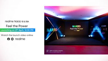 Realme Narzo 10 Series India Launch to Be an Online-Only Event; Confirms CEO Madhav Sheth