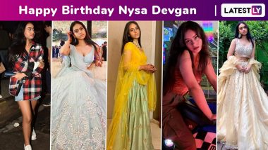 Happy Birthday, Nysa Devgan! The Millennial With a Style Vibe, Spunk and Sass to Boot Is a Hoot!