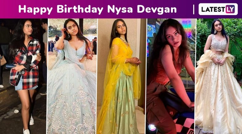 Happy Birthday, Nysa Devgan! The Millennial With a Style Vibe, Spunk and Sass to Boot Is a Hoot!