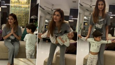 Shweta Tiwari's Daughter Palak Tiwari Shares a Cute Work-Out Video!