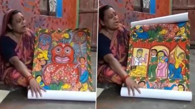 Patachitra, an Innovative Artwork Explains the Fight Against Coronavirus; Know About The Traditional Artform That Spreads Awareness on Social Issues