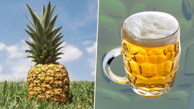 Pineapple Beer Recipe: Step-by-Step Method of Preparing Homemade Alcohol During Lockdown (Watch Video)