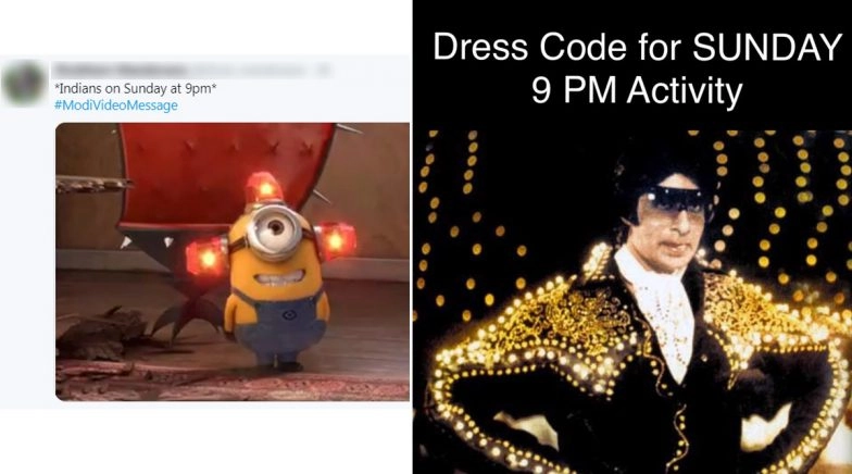 PM Modi's Appeal to Switch Off Lights Gets Funny Reactions in Excitement From Twitterati