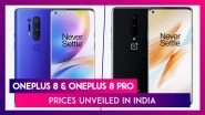 OnePlus 8 & OnePlus 8 Pro Prices Revealed In India; Check Prices, Features, Variants & Specs